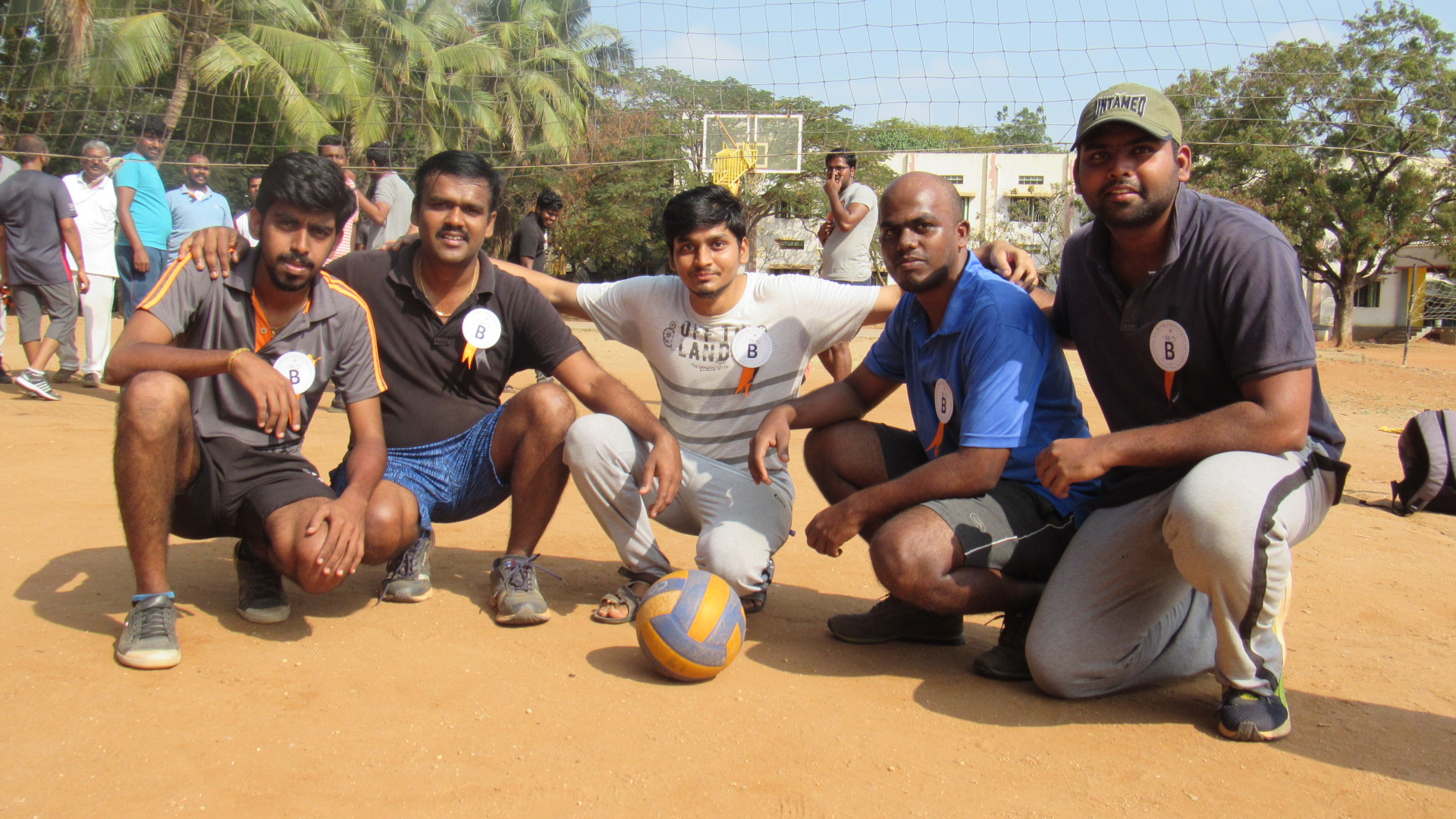 Winners of Volley Ball Tournament