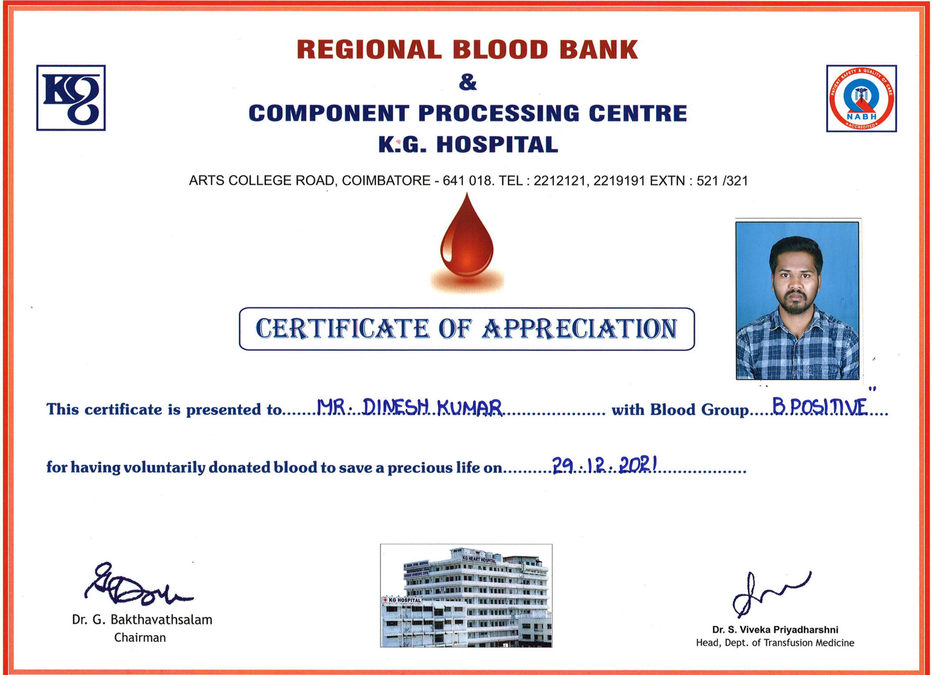 Blood donation by our SME employees