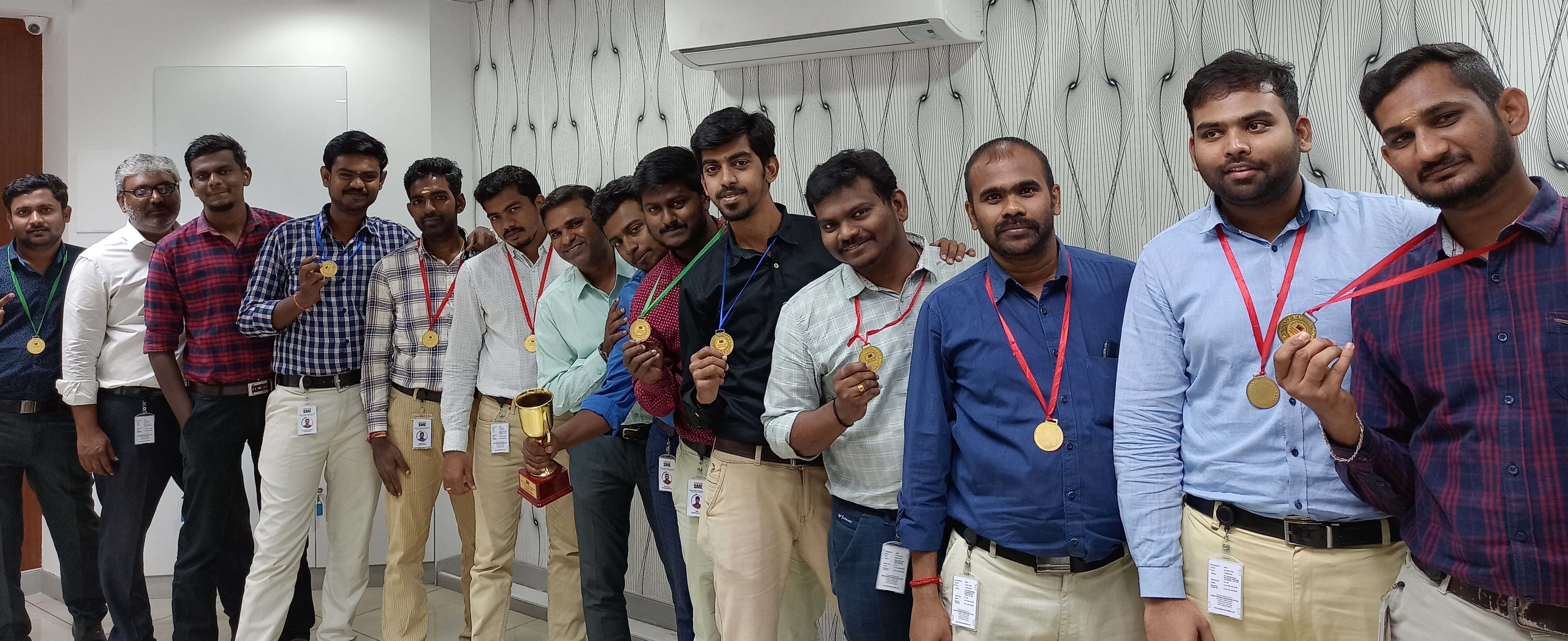 Winners of SME Cricket Tournament